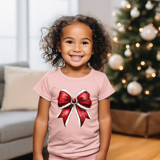 Bow Toddler Tee