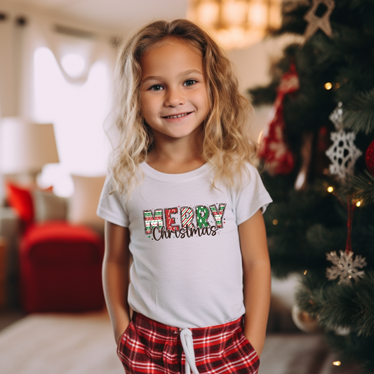 Merry Christmas Toddler Tee