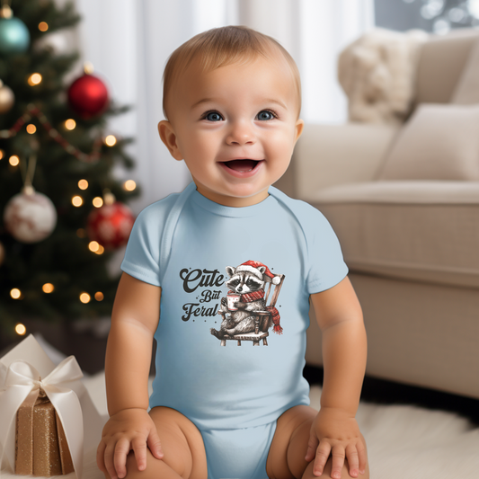 Cute but feral Baby Onesie