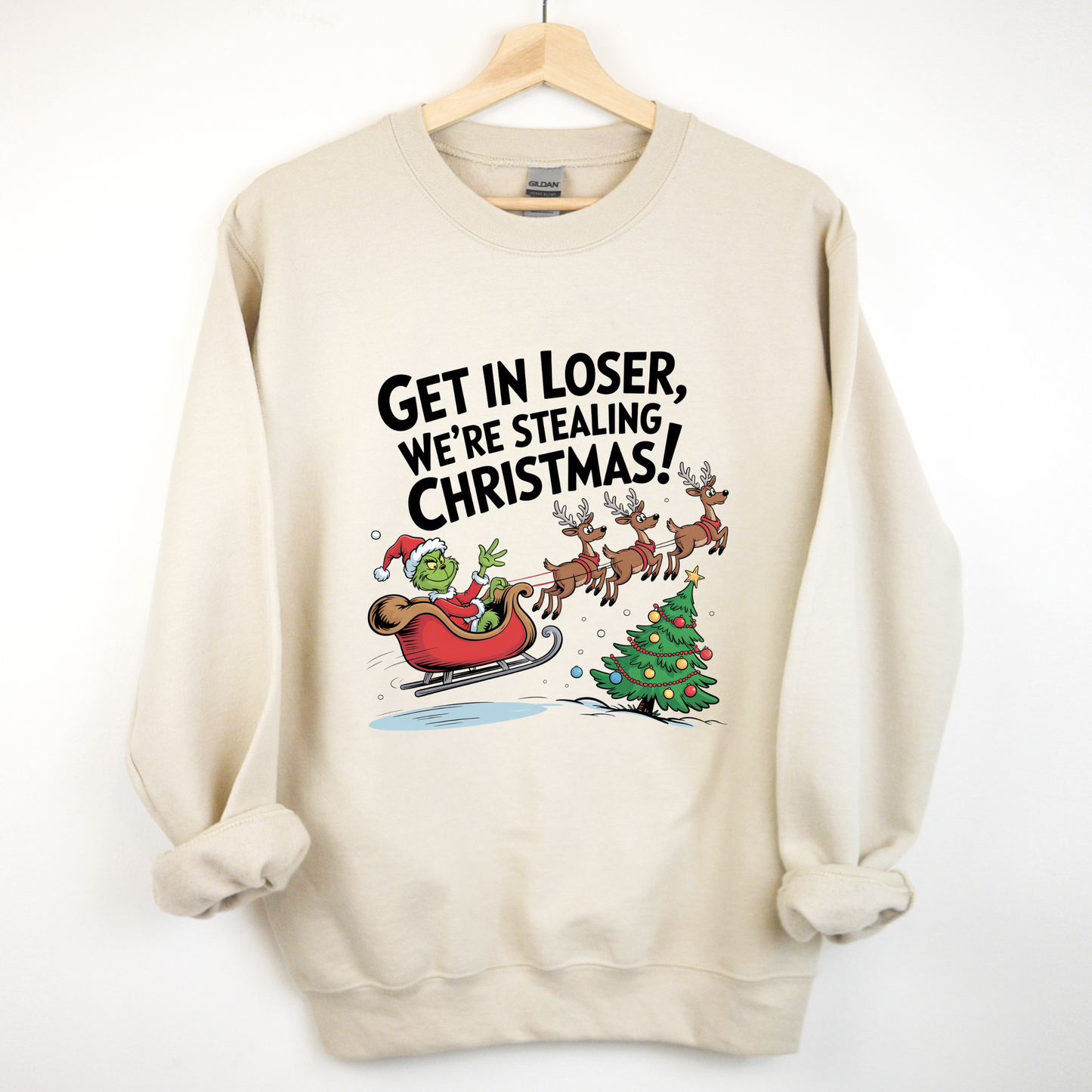 Mean Girls Meets Grinch Sweater