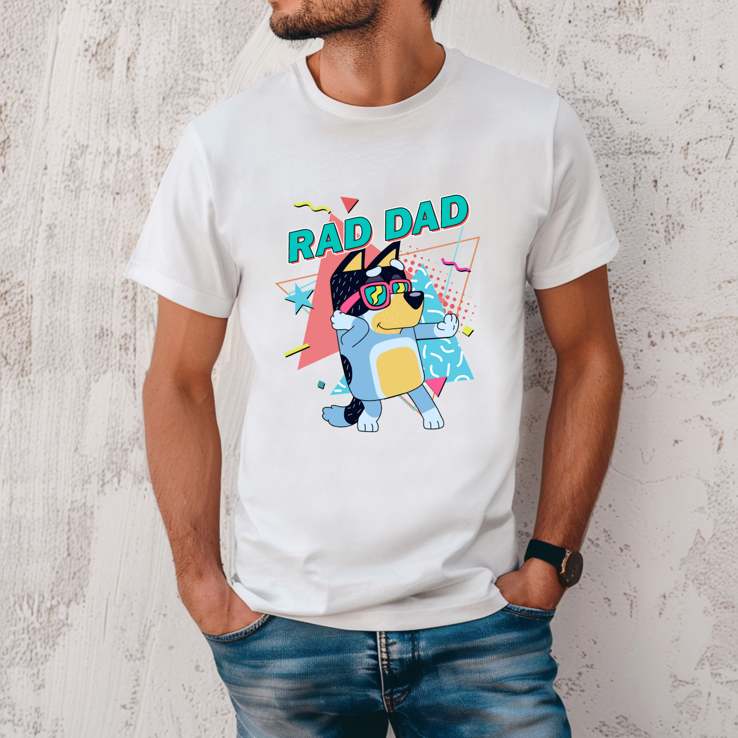 Bluey Rad Dad Tee