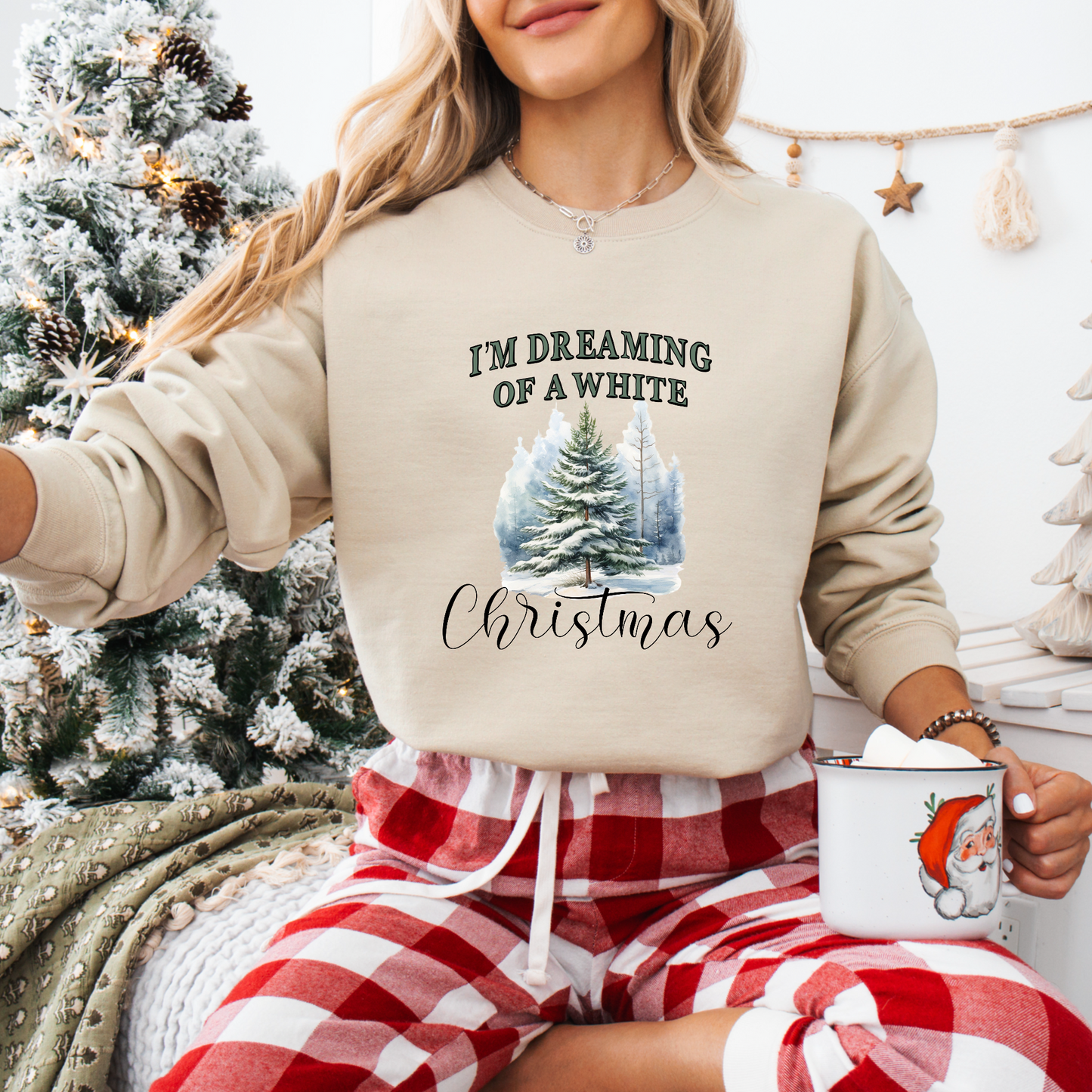 White Christmas Sweatshirt