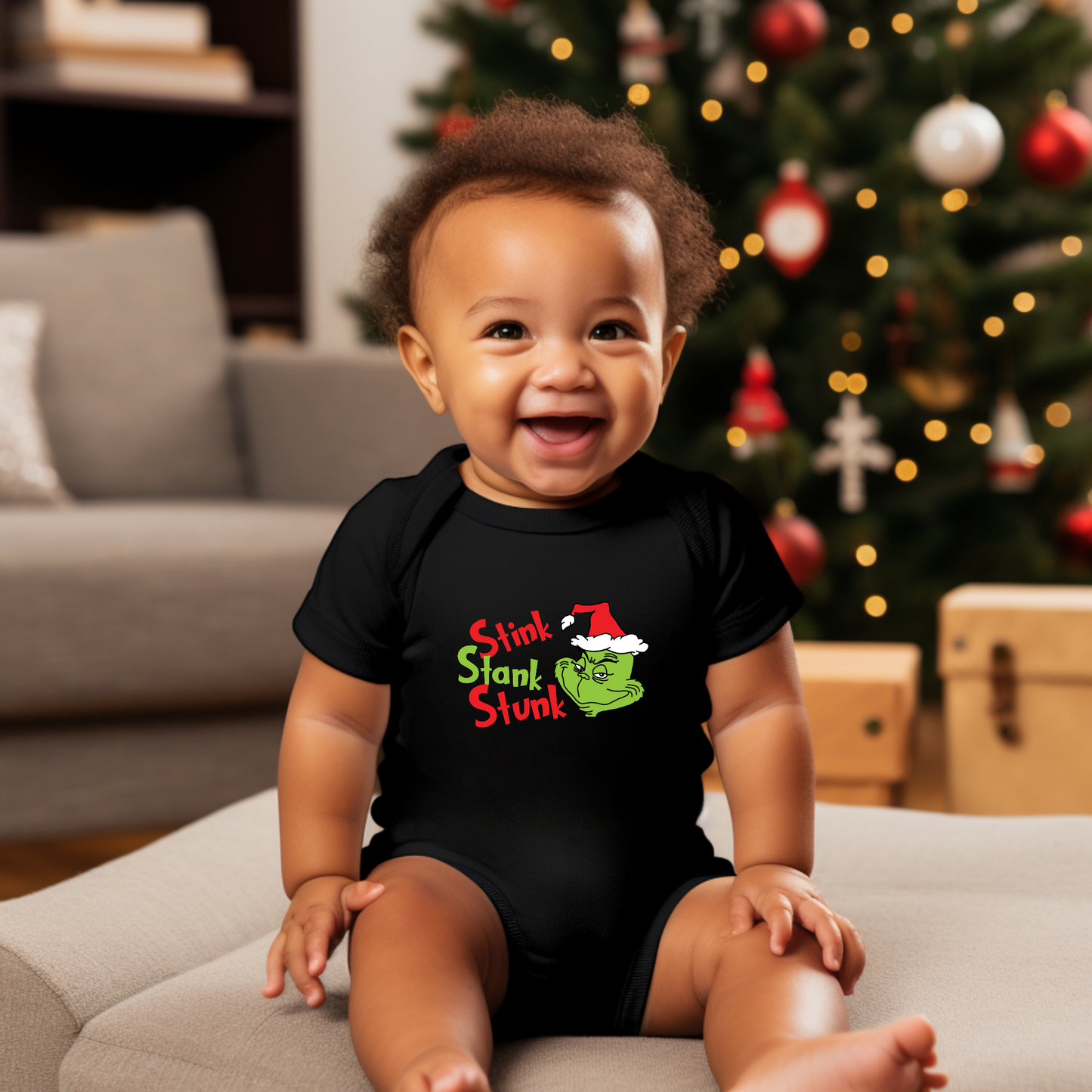 Stink Stank Stunk Baby Bodysuit