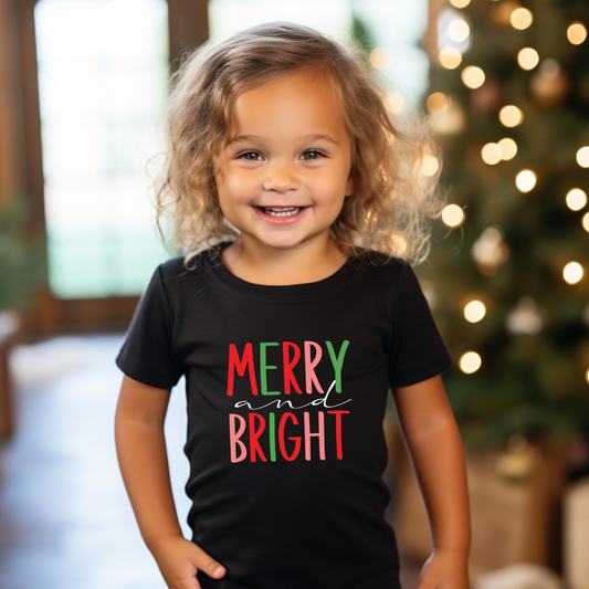 Merry & Bright Toddler Tee