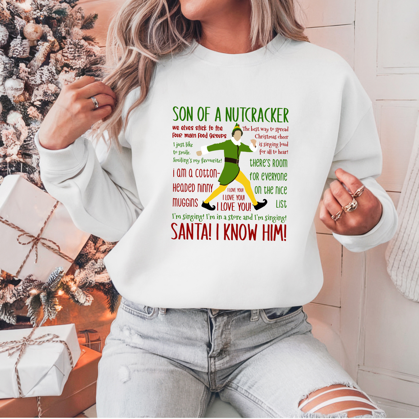 Elf Superfan Sweatshirt