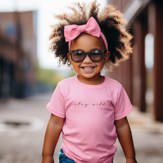 Stay Wild Toddler Tee