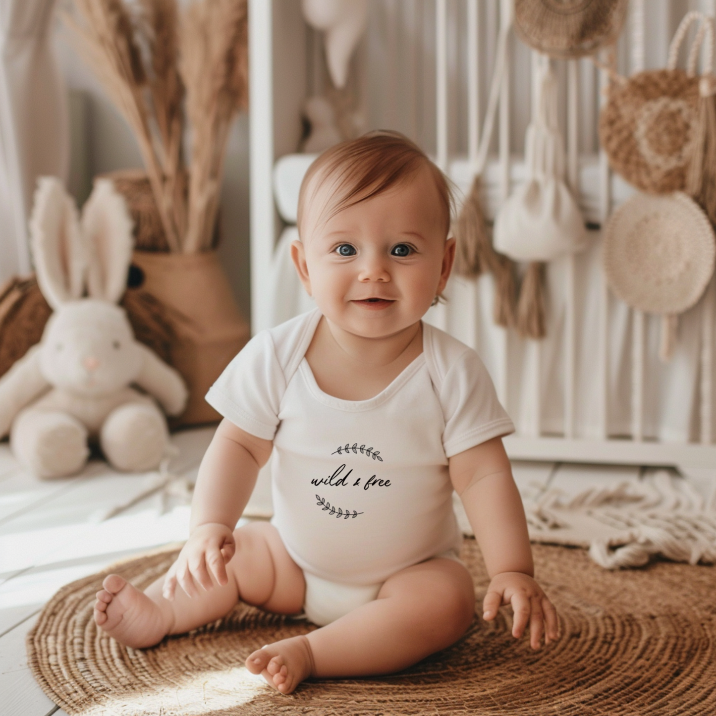 Wild & Free Baby Bodysuit
